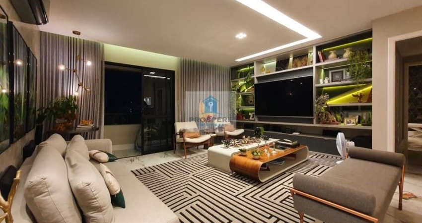 Apartamento alto padrão na Pituba, 3 quartos, sendo 2 suítes, varanda e 3 vagas de garagem