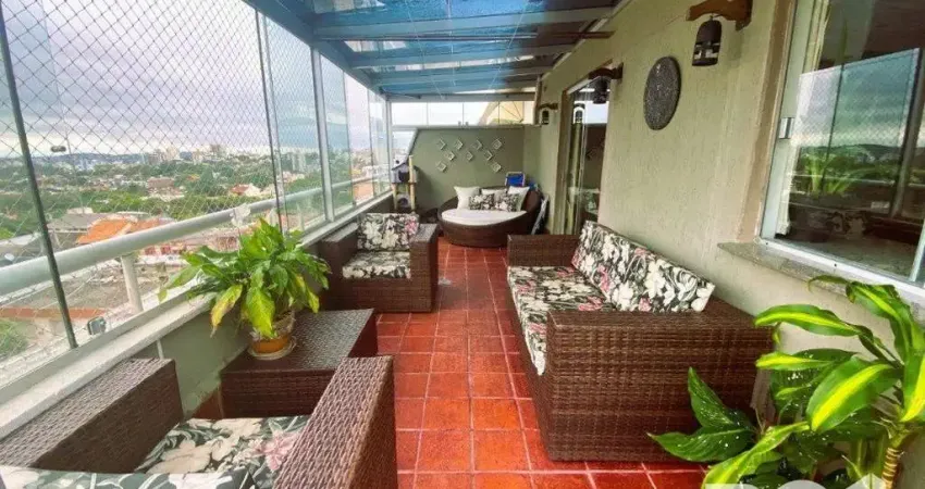 Cobertura de 2 dormitórios com terraço e vista panorâmica.
