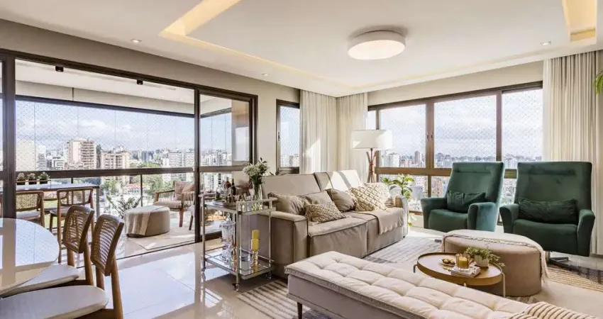 Apartamento de 3 quartos, suíte e 2 vagas de garagem bairro Higienópolis em POA