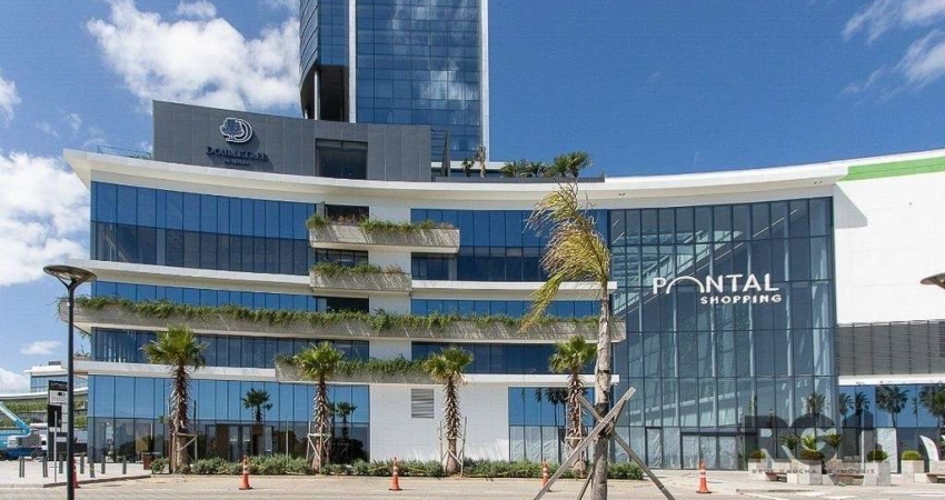Sala comercial no Shopping Pontal | 28,69m2 Privativos | 20º andar