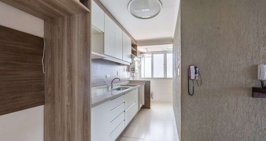 Apartamento para Venda - 79.45m², 3 dormitórios, 1 vaga - Cristal