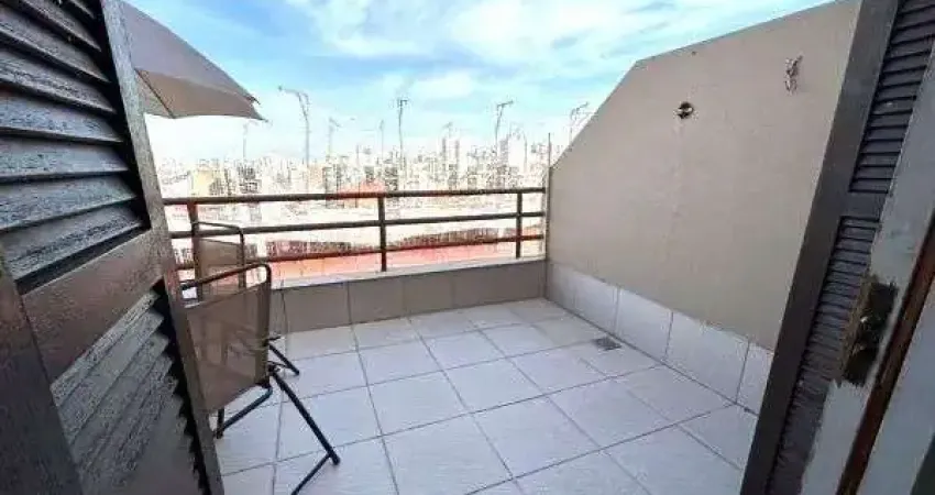 Cobertura no Jardim Botânico de 2 dormitórios e vaga semi mobiliada