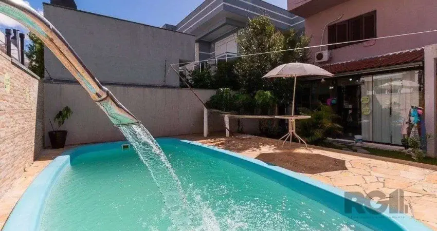 Sobrado no Lagos de Nova Ipanema com 149,54m², possui 03 dormitórios, sendo 1 su