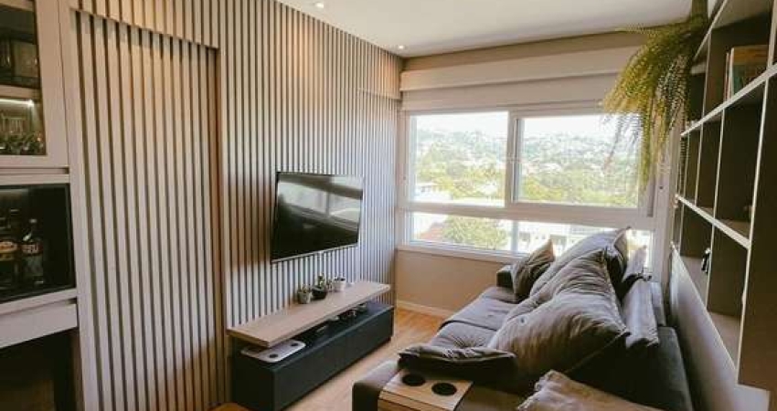 Apartamento com 1 dormitório e 1 vaga de garagem no Bairro Partenon