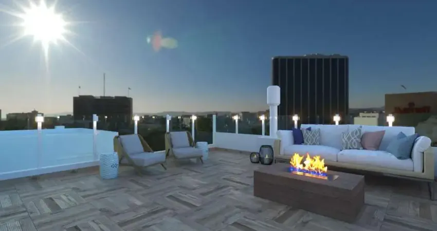 Apto Garden Duplex com 160m², 3 quartos, 1 suíte, 2 vagas, no bairro Rio Branco