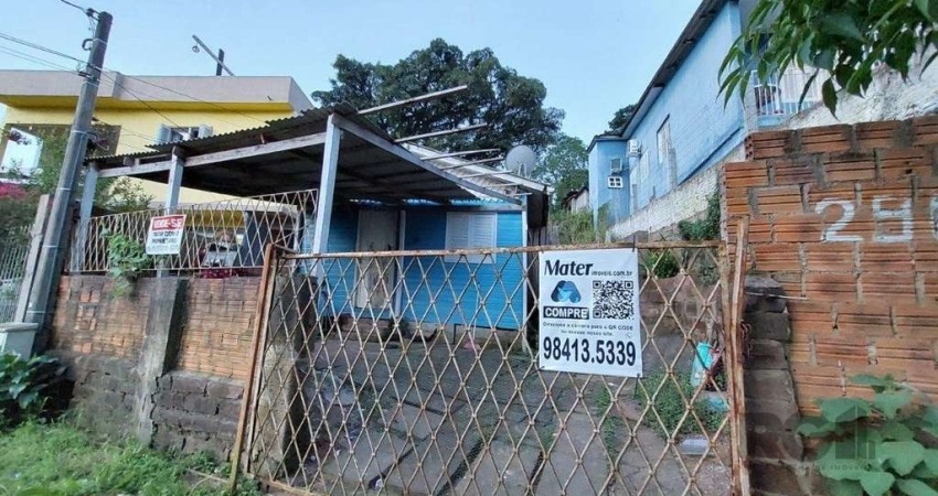 TERRENO COM CASA 2 DORMITORIOS, NO BAIRRO VILA NOVA, EM PORTO ALEGRE, RS