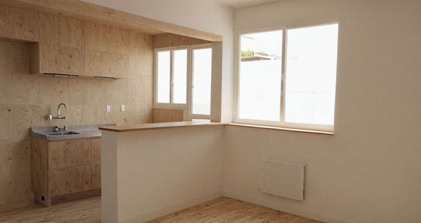 Vende-se apartamento térreo com pátio de 1 quarto - Santa Cecília