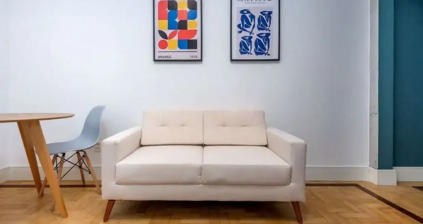 Apto 43m² reformado e semi-mobiliado no coração da Cidade Baixa, 1 quarto