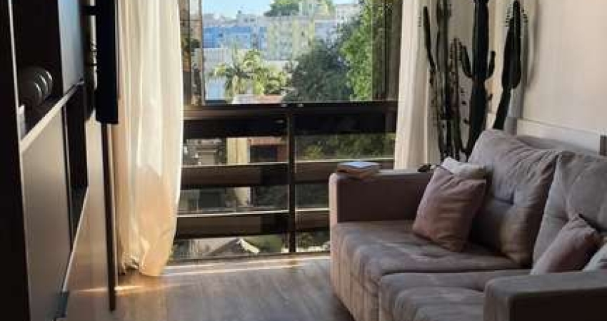 Vende-se apartamento mobiliado de 1 dormitório, 40m² e 1 vaga - Auxiliadora