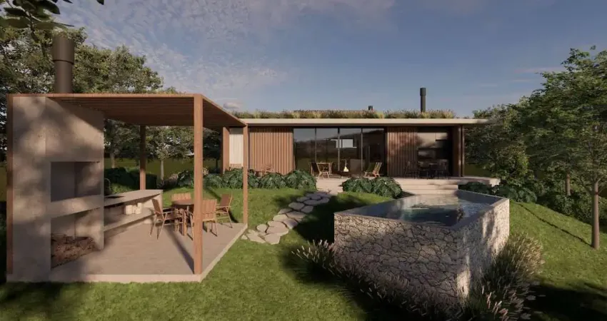 Casa térrea em condomínio na estrada das três meninas – alphaville