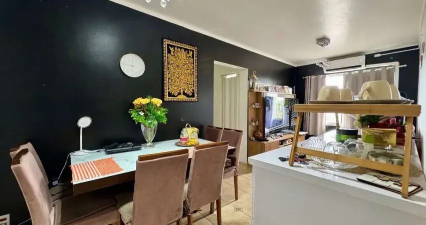 Apartamento semi mobiliado de 2 quartos e 1 vaga no bairro Nonoai.