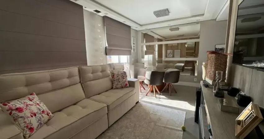 Apartamento mobiliado de 3 dormitórios,1 vaga, elevador no bairro Morro Santana