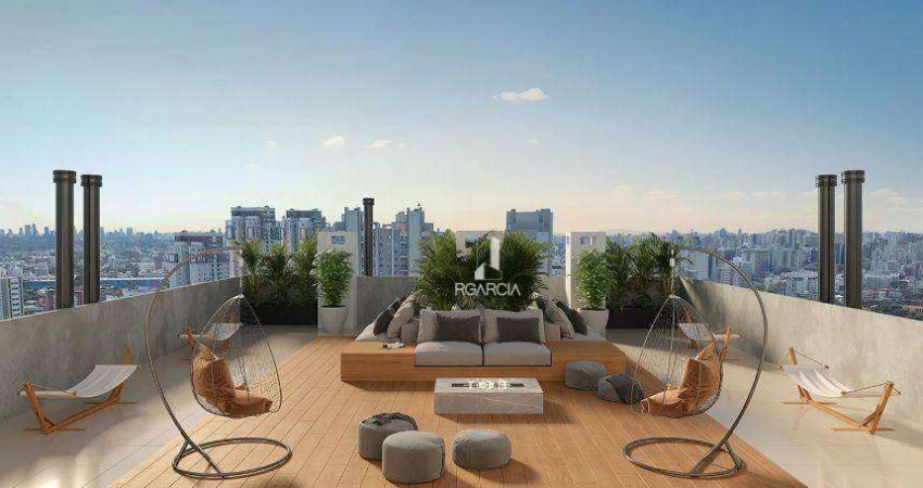 Apartamento com 1 dormitório à venda, 33 m² por R$ 390.000,00 - Portão - Curitiba/PR