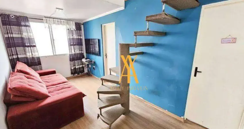 Apartamento com  2 dormitórios e cobertura à venda, 90 m² por R$ 280.000 - Cidade Líder - São Paulo/SP