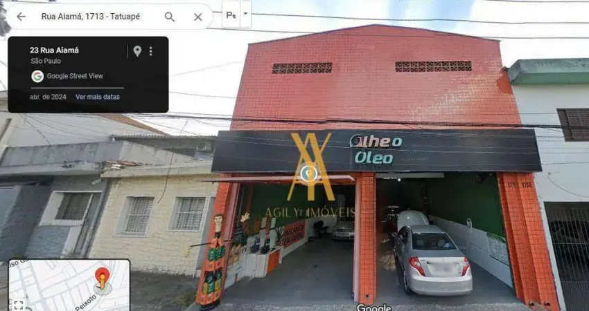 Galpão à venda, 200 m² por r$ 994.900,00 - tatuapé - são paulo/sp