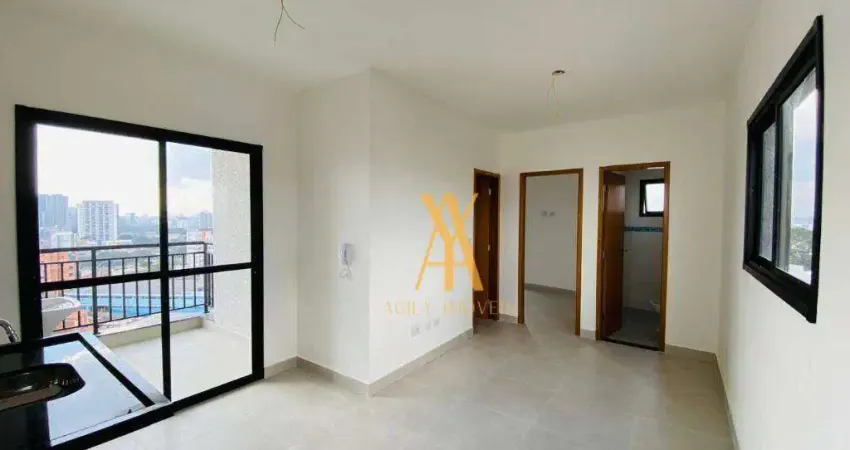 Apartamento com 2 dormitórios à venda, 45 m² por r$ 380.000,00 - vila guilhermina - são paulo/sp