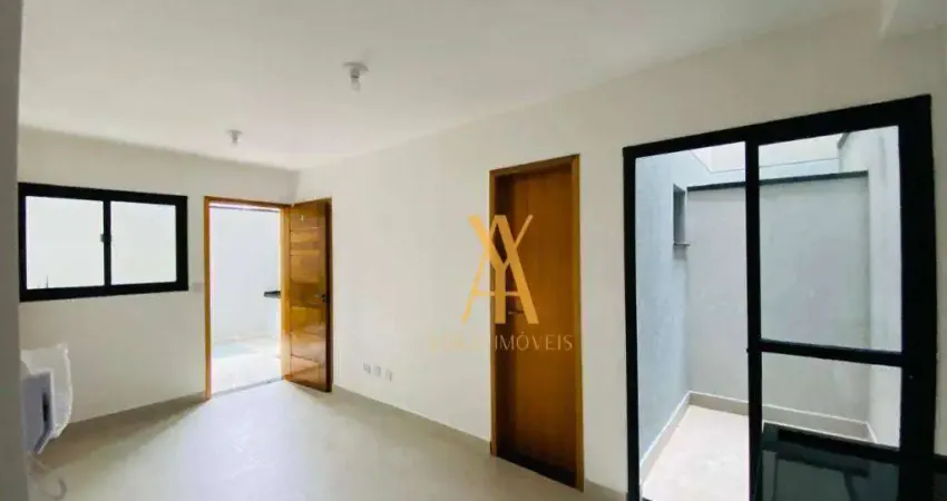 Apartamento com 2 dormitórios à venda, 42 m² por r$ 280.000,00 - tatuapé - são paulo/sp