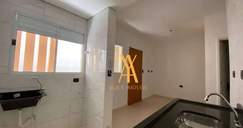 Apartamento com 2 dormitórios à venda, 39 m² por r$ 195.600,00 - parque santa rita - são paulo/sp