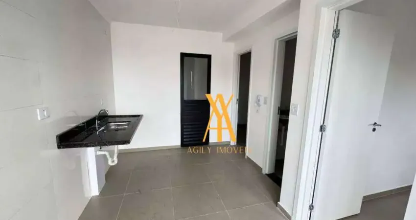 Apartamento com 2 dormitórios, 32 m² - venda por r$ 260.000,00 ou aluguel por r$ 1.657,00/mês - chácara belenzinho - são paulo/sp