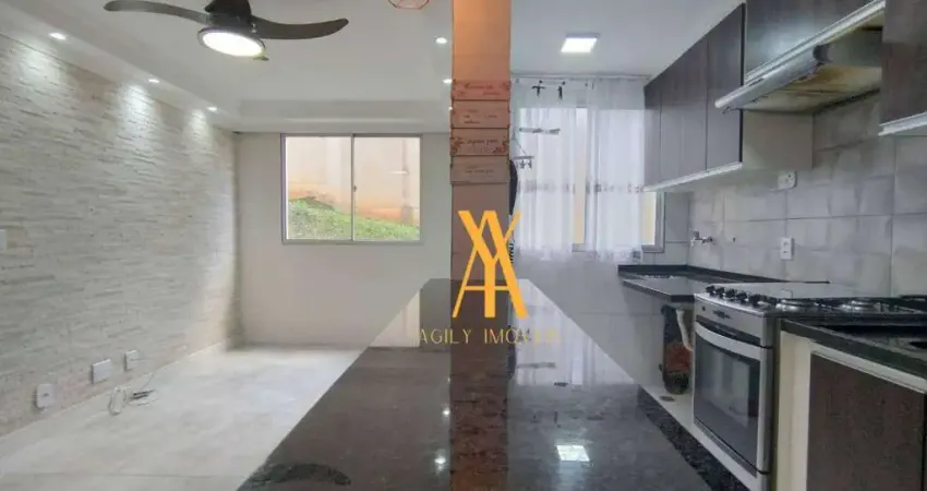 Apartamento com 2 dormitórios, 42 m² - venda por r$ 250.000,00 ou aluguel por r$ 2.185,00/mês - colônia - são paulo/sp