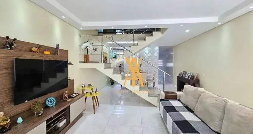 Sobrado com 3 dormitórios à venda, 105 m² por r$ 950.000,00 - vila guilhermina - são paulo/sp