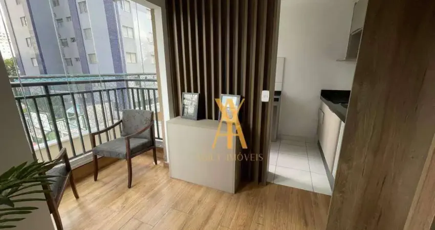 Apartamento com 2 dormitórios à venda, 45 m² por r$ 390.000,00 - tatuapé - são paulo/sp