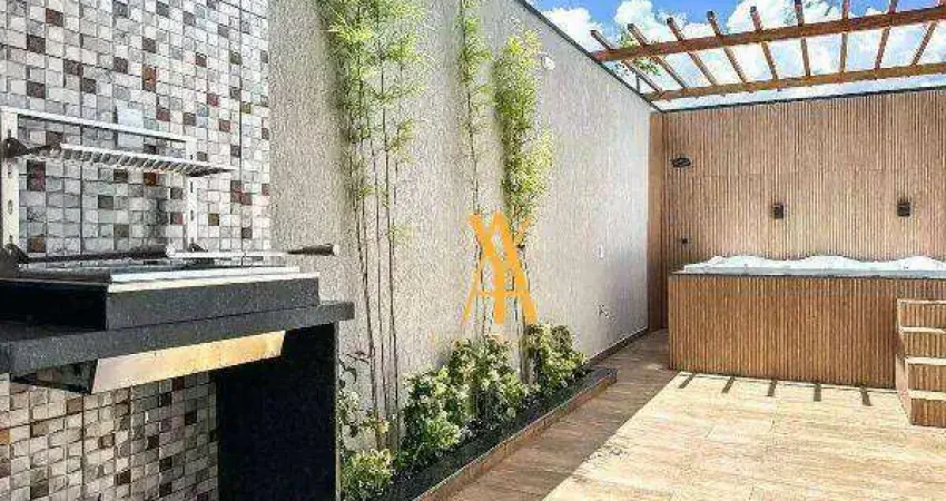 Sobrado com 3 dormitórios à venda, 140 m² por r$ 825.000,00 - cidade patriarca - são paulo/sp