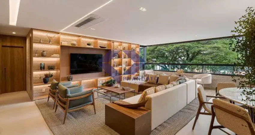 Apartamento para venda no brooklin novo 03 suites 3 vagas são paulo - sp