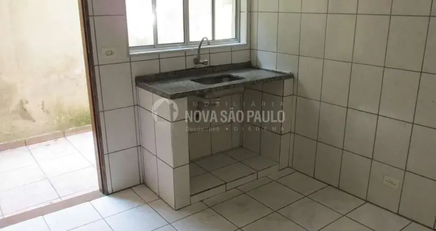 Casa com 1 quarto para alugar na Rua Vicente Felipe Celestino, 240, Centro, Diadema