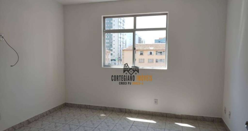 Apartamento com 1 dormitório à venda, 55 m² por r$ 270.000,00 - centro - são vicente/sp