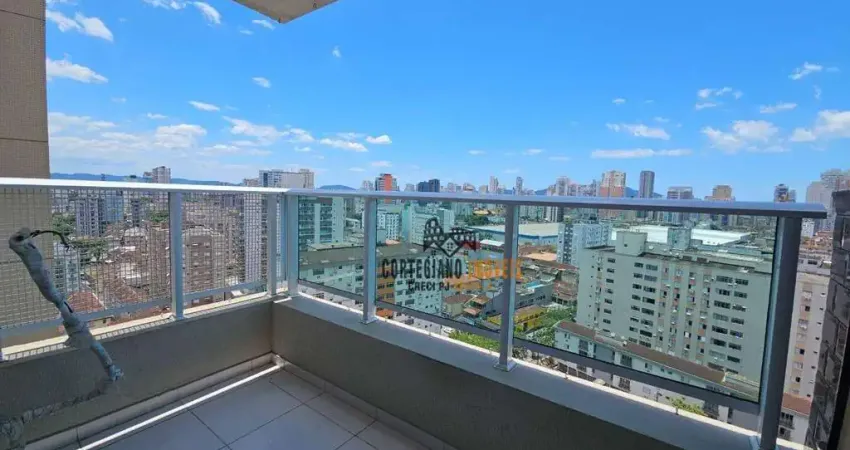 Apartamento com 2 dormitórios à venda, 63 m² por R$ 660.000,00 - Campo Grande - Santos/SP