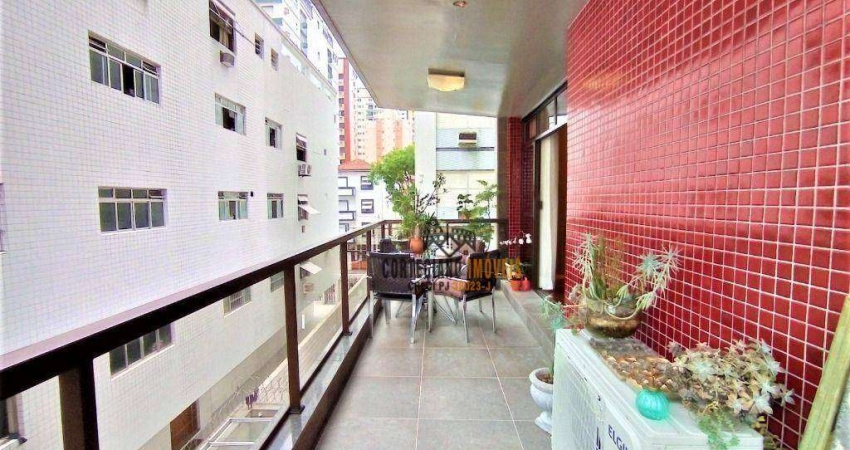 Apartamento com 3 quartos à venda na Avenida Doutor Bernardino de Campos, Pompéia, Santos
