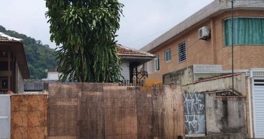 Terreno à venda na Rua Antônio Bento de Amorim, Vila Belmiro, Santos