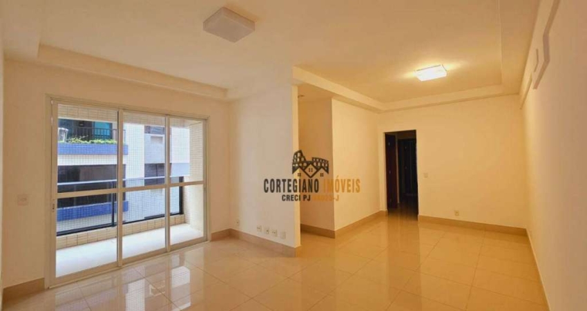Apartamento com 2 dormitórios para alugar, 116 m² por R$ 6.200,02/mês - Pompéia - Santos/SP