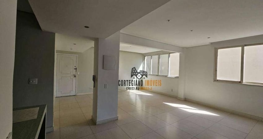 Apartamento com 3 dormitórios para alugar, 100 m² por R$ 4.100,02/mês - Embaré - Santos/SP