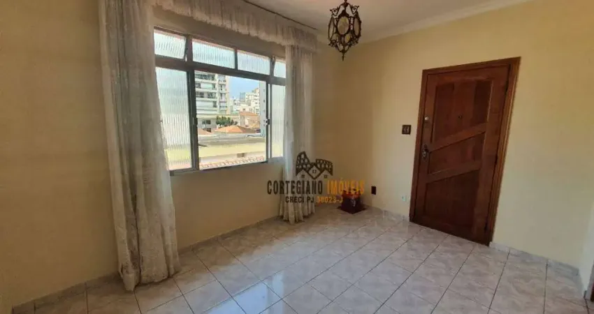 Apartamento com 2 dormitórios para alugar, 90 m² por R$ 3.000,02/mês - Boqueirão - Santos/SP