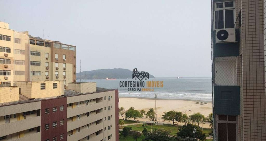 Vista Mar, Pompéia, Santos - Lindo Apartamento de 2 Dormitórios/Suíte/Garagem  À Venda !
