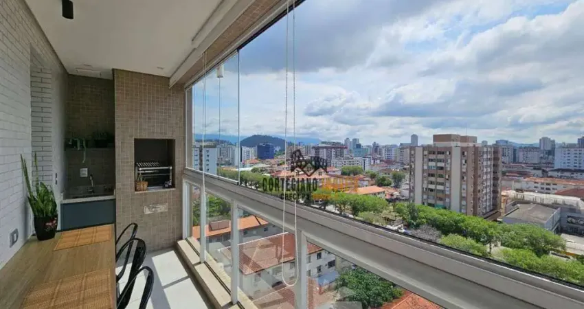 Residencial Odaléa, Santos  - Andar Alto - Lazer Completo - 2 Vagas Garagem !