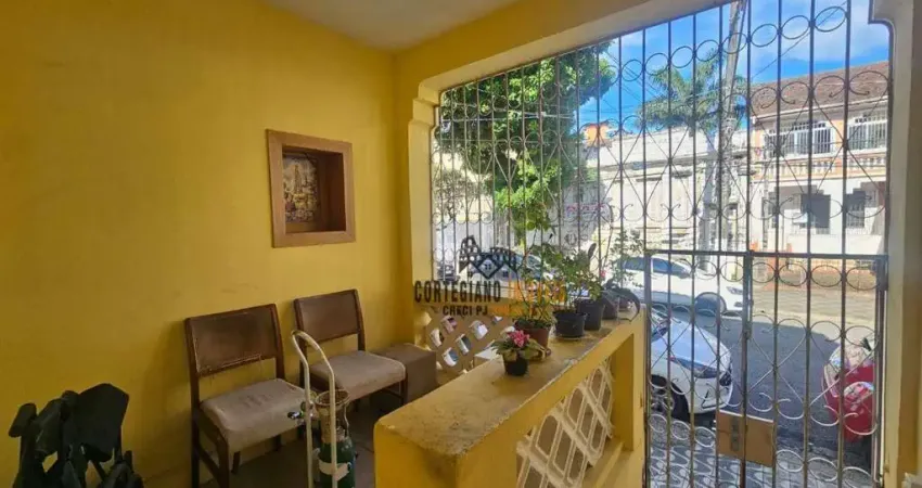 Sobrado com 3 dormitórios para alugar, 130 m² por R$ 4.990,01/mês - Gonzaga - Santos/SP