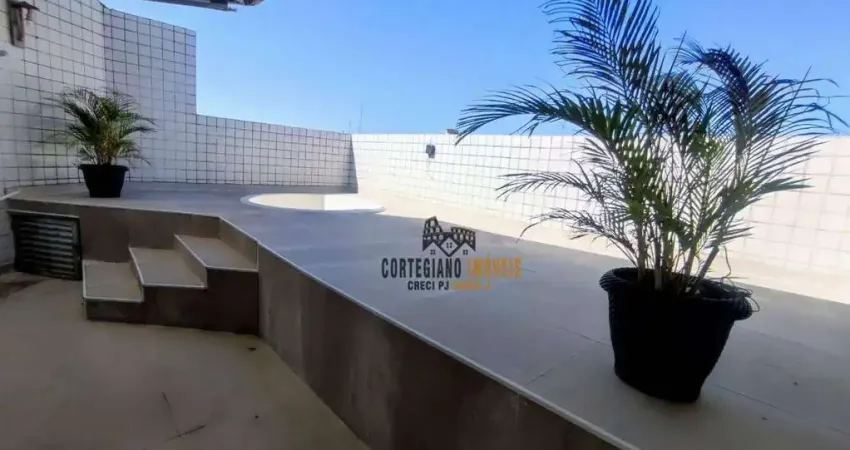 Cobertura com 3 dormitórios à venda, 150 m² por r$ 750.000,00 - vila matias - santos/sp