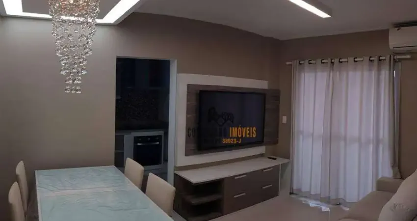 Apartamento com 2 dormitórios para alugar, 85 m² por R$ 5.200,00/mês - Campo Grande - Santos/SP