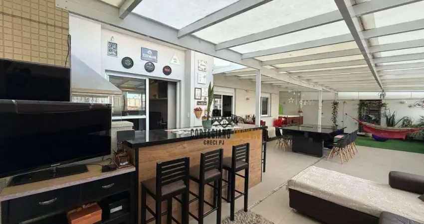 Apartamento Garden à venda, 155 m² por R$ 1.400.000,00 - Campo Grande - Santos/SP