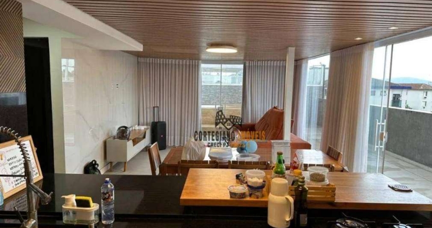 Apartamento Garden com 2 dormitórios à venda, 163 m² por R$ 899.000,00 - Estuário - Santos/SP