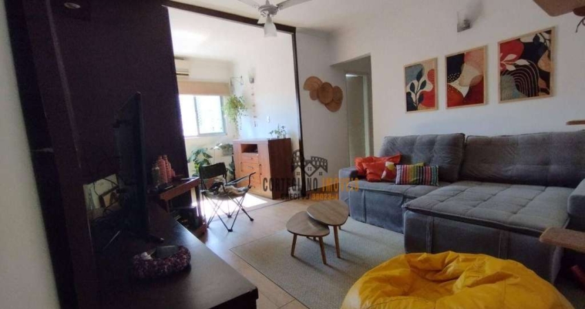 Apartamento com 1 dormitório à venda, 56 m² por R$ 319.000,00 - Itararé - São Vicente/SP