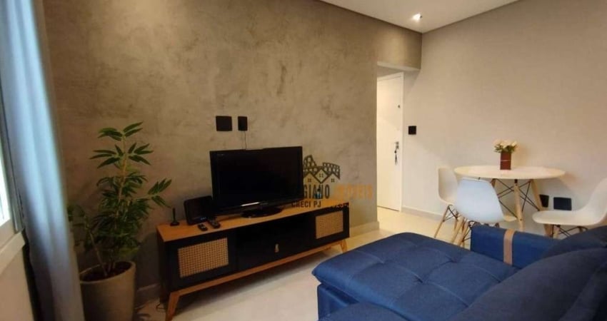 Lindo Apartamento de 1 Dormitório à Venda na Praia do Gonzaguinha em São Vicente !