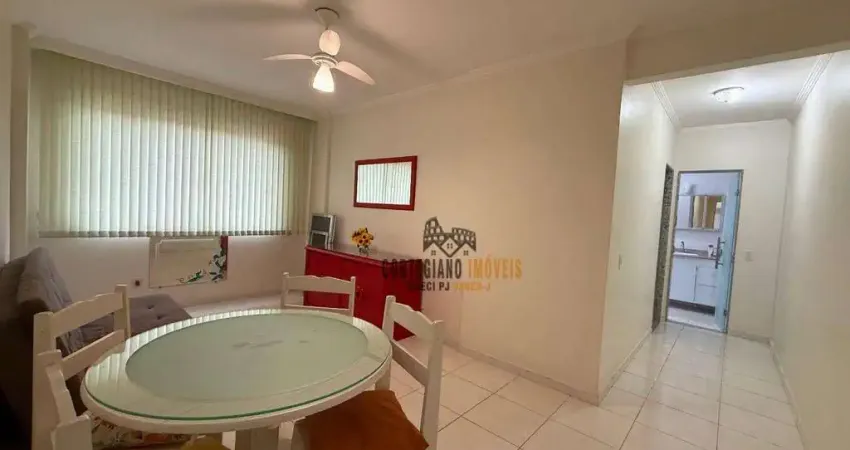 Apartamento com 1 dormitório mobiliado  para alugar, R$ 3.000/mês - Gonzaga - Santos/SP