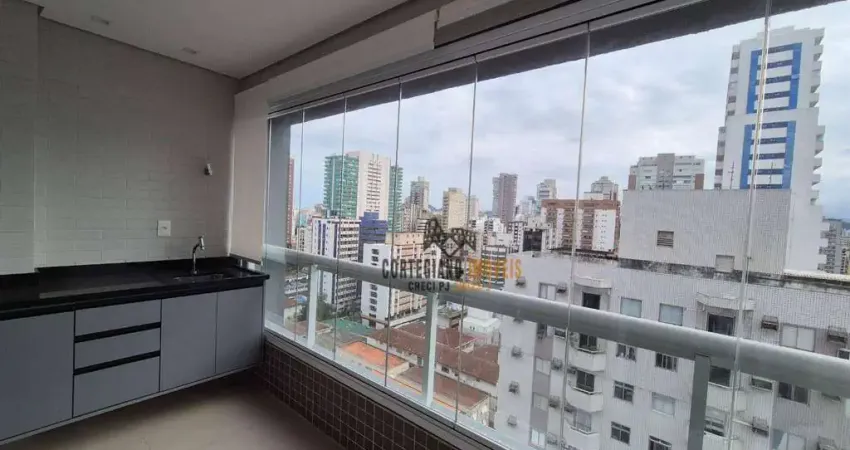 Apartamento com 1 Dormitório/Lazer na Cobertura à Venda, 53 m² por R$ 750.000 - Boqueirão - Santos!