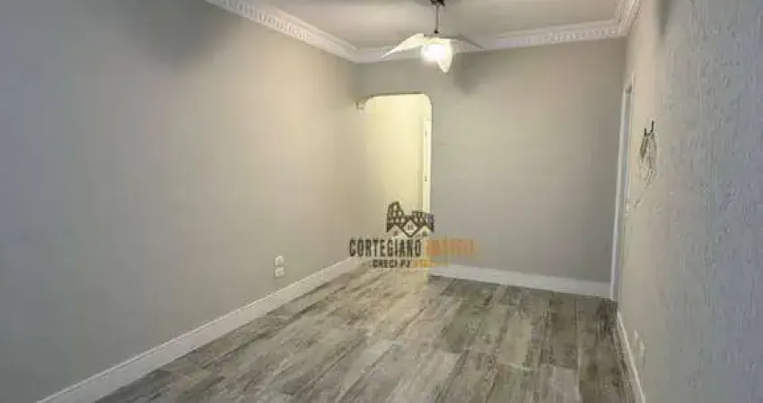 Apartamento com 1 dormitório para alugar, 70 m² por R$ 3.600,00/mês - Boqueirão - Santos/SP