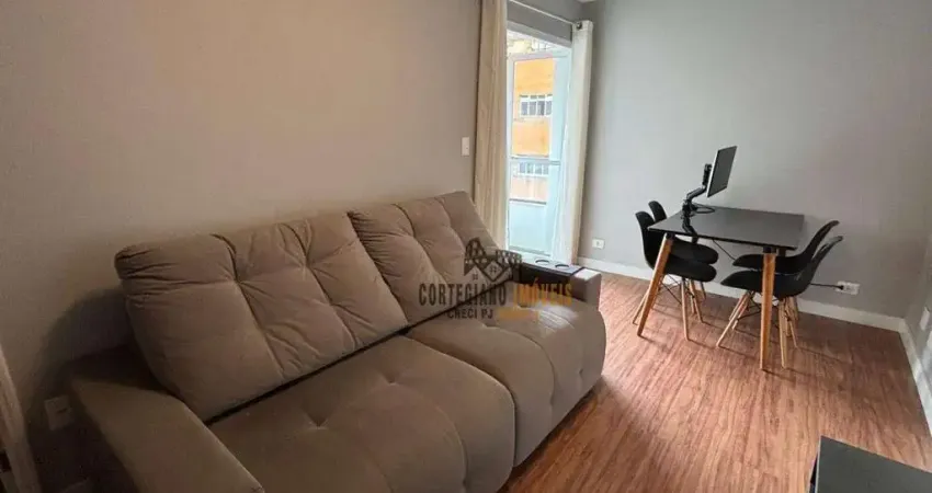 Apartamento para alugar, mobiliado 65 m² por R$ 3.900/mês - Ponta da Praia - Santos/SP