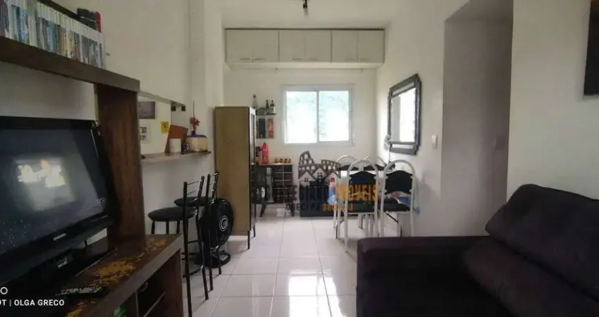 Apartamento com 2 dormitórios à venda, 60 m² por r$ 450.000,00 - campo grande - santos/sp